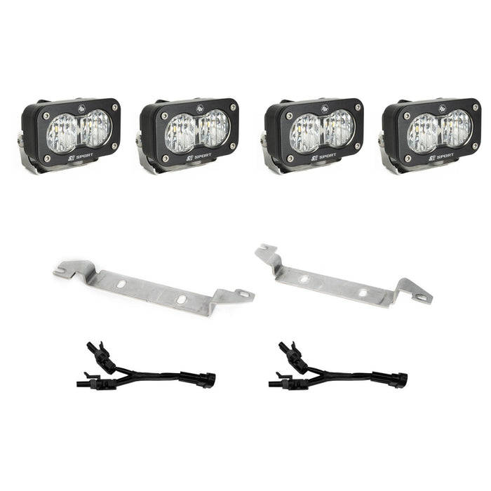 Baja Designs S2 OEM Fog Light Replacement Kit for 4Runner (2025-Current) Non TRD Models