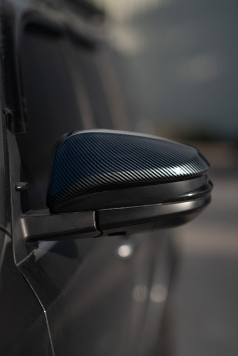 Carbon Fiber Mirror Caps For 4Runner (2014-2023)