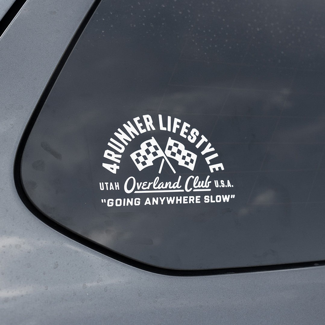 4Runner Lifestyle Overland Club Decal