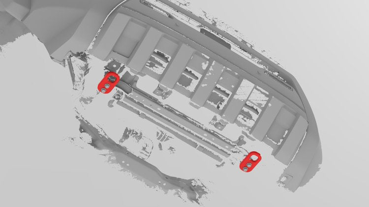 Nytop Lower Front Recovery Points For 4Runner (2025-Current)