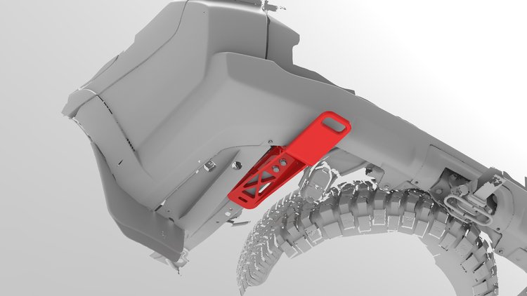 Nytop Rear Recovery Points For 4Runner (2014-2024)