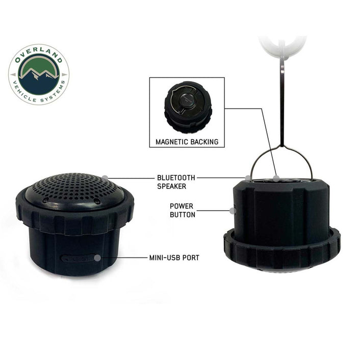 Overland Vehicle Systems Wild Land Camping Gear UFO Solar Light