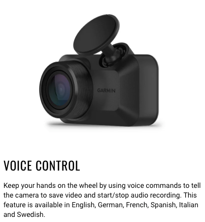 Garmin Dash Cam™ Mini 3