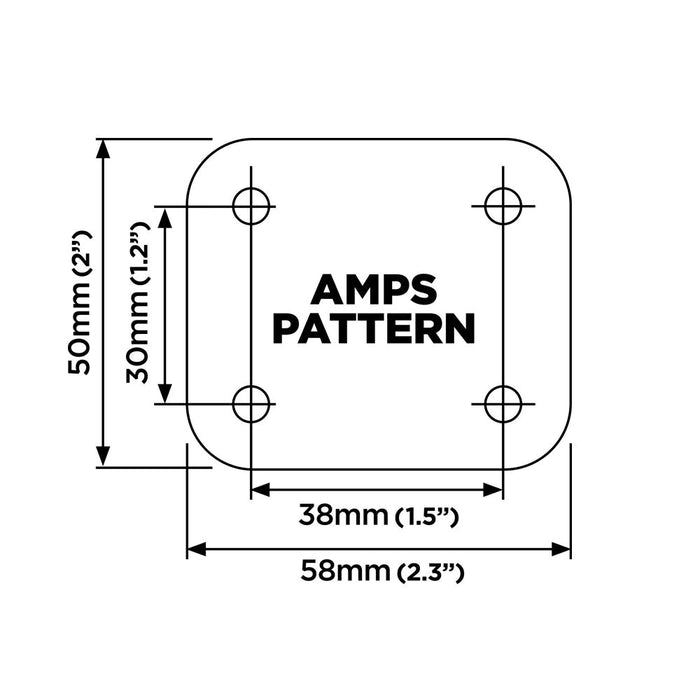 Quad Lock 360 AMPS Flat Base - RevZilla